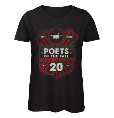 Poets of the Fall, Official Anniversary Tour, Women's T-Shirt