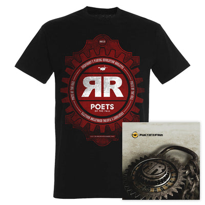 Poets of the Fall, Revolution Roulette, Signed Vinyl + T-Shirt, Bundle