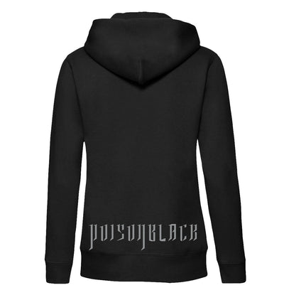 Poisonblack, Logo, Women's Zip Hoodie