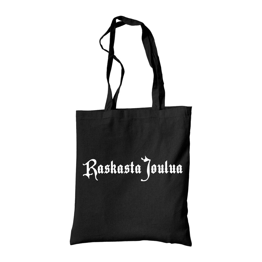 Raskasta Joulua, Logo, Shopping Bag – Backstage Rock Shop