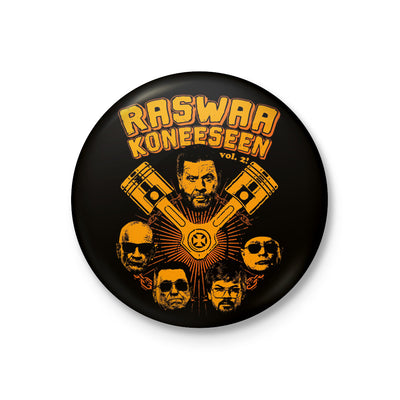 Raswaa Koneeseen Vol. 2!, Retro, Badge