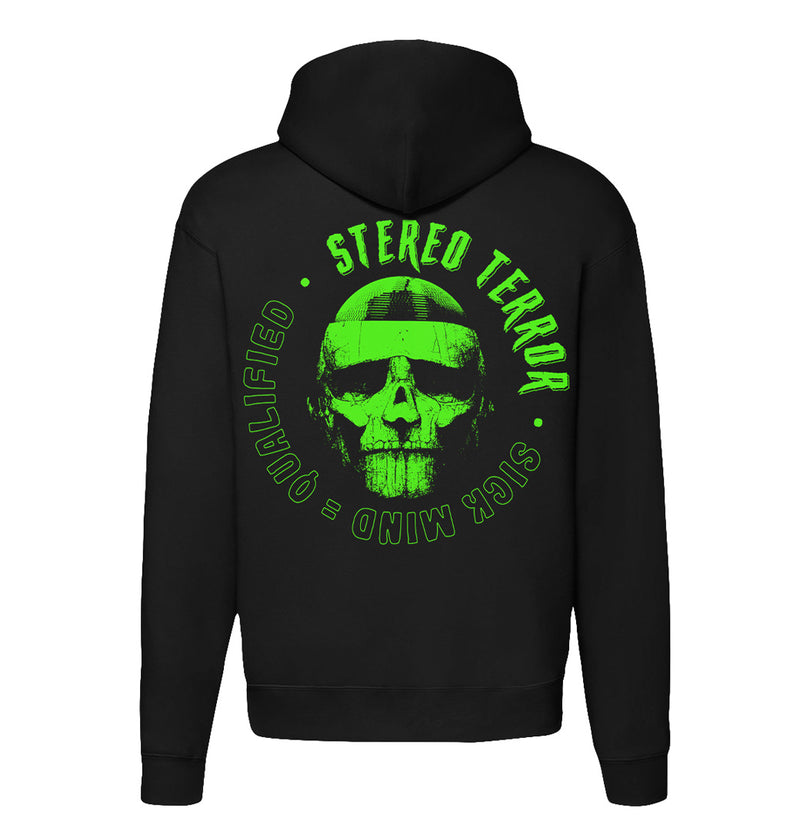 Stereo Terror, Sick Mind, Zip Hoodie