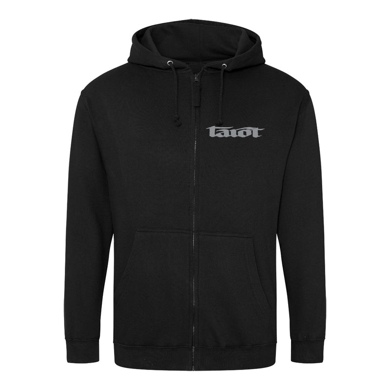 Tarot, Silver Logo, Zip Hoodie