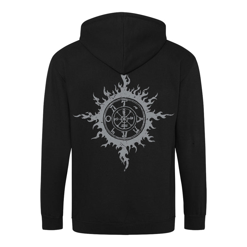 Tarot, Silver Logo, Zip Hoodie