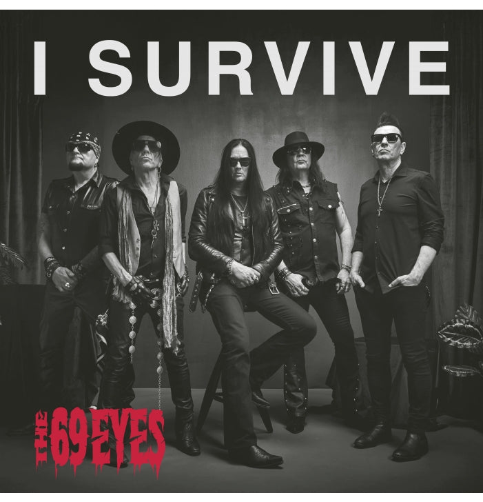 The 69 Eyes, I Survive, Black Vinyl EP – Backstage Rock Shop