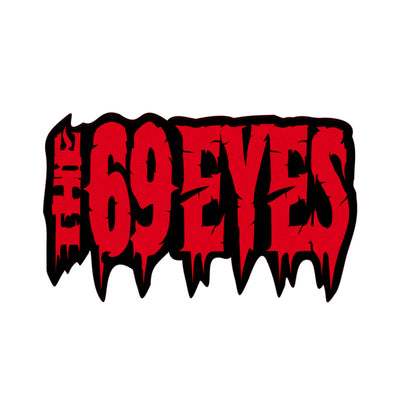 The 69 Eyes, Vampire Red Logo, Embroidered Patch