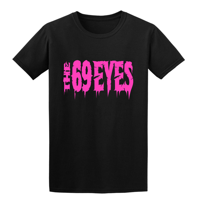 The 69 Eyes, Pink Logo, T-Shirt