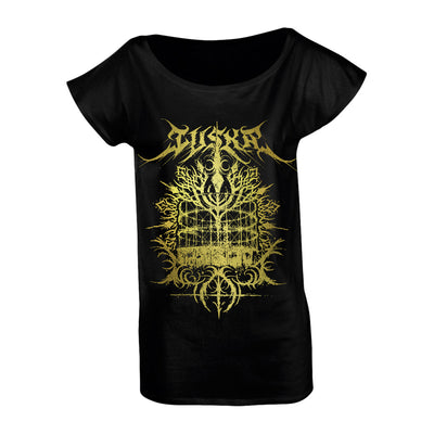 Tuska, Gasometer Gold, Women's Low-Neckline T-Shirt