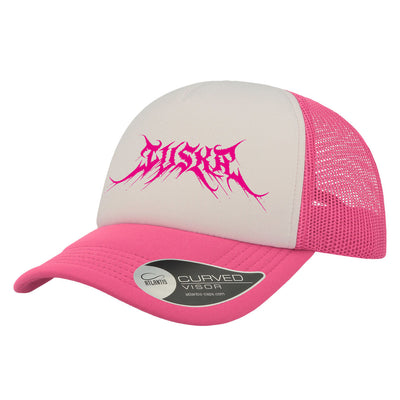 Tuska, Metalcore Logo, White/Pink Trucker Cap