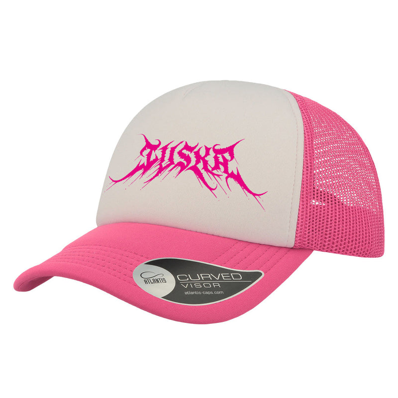 Tuska, Metalcore Logo, White/Pink Trucker Cap