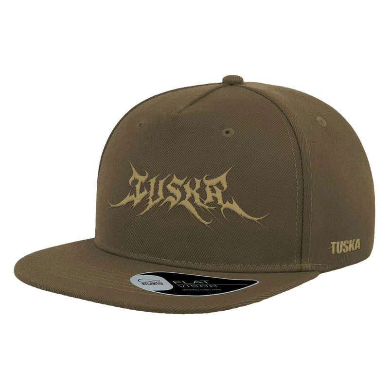 Tuska, Metalcore Gold Logo, Olive Green Snapback Cap