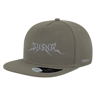 Tuska, Metalcore Silver Logo, Grey Snapback Cap