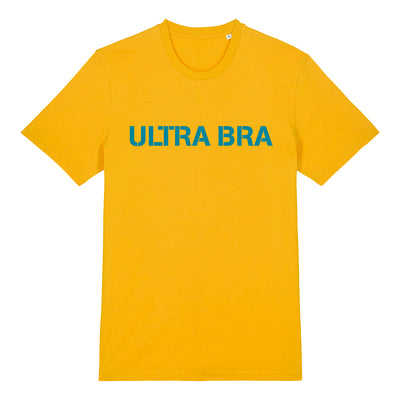 Ultra Bra, Logo, Yellow T-Shirt