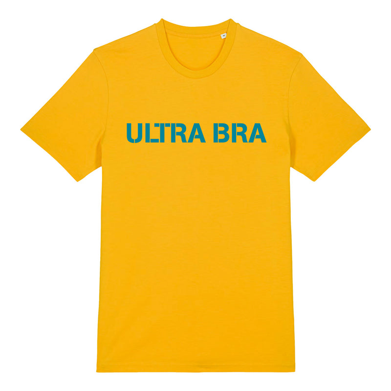 Ultra Bra, Logo, Yellow T-Shirt