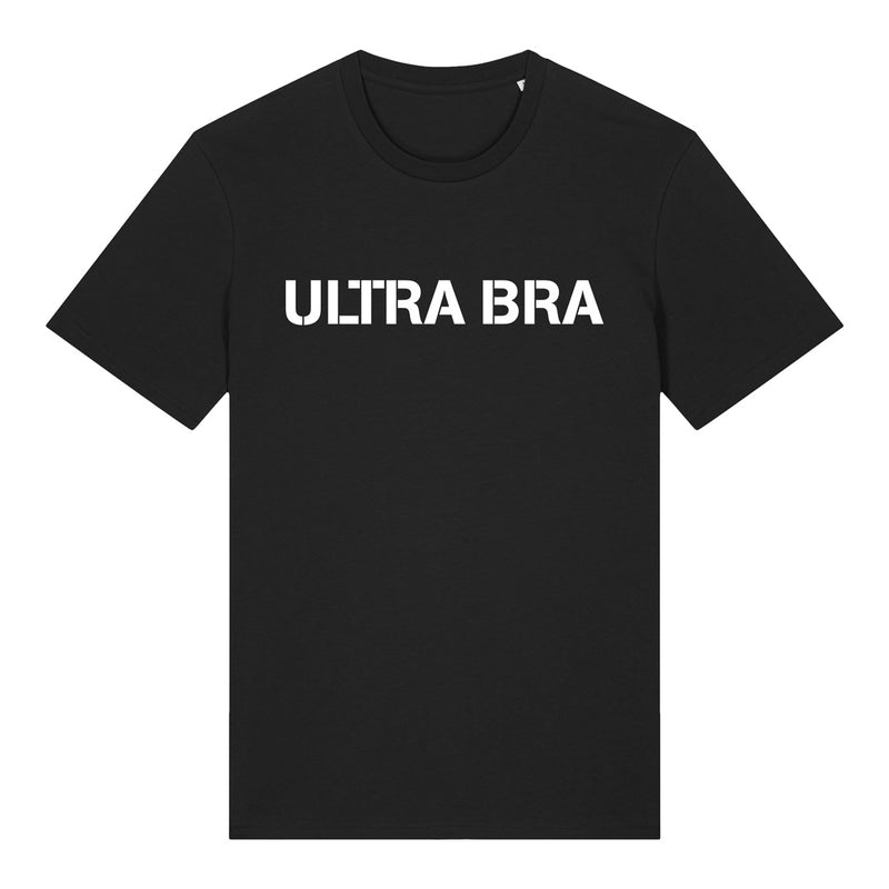 Ultra Bra, Logo, Black T-Shirt