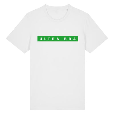 Ultra Bra, Logo, White T-Shirt