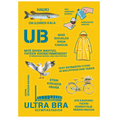 Ultra Bra, Sticker Set