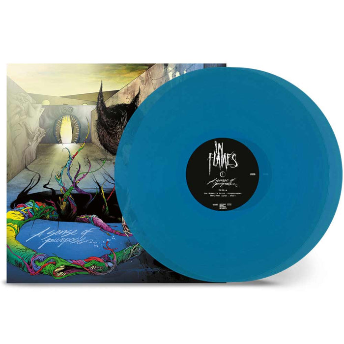 In Flames, A Sense of Purpose, Transparent Ocean Blue 2LP Vinyl