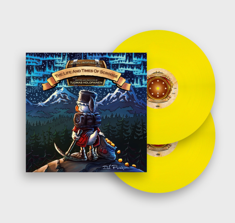 Tuomas Holopainen, The Life and Times of Scrooge, Transparent Yellow 2LP Vinyl