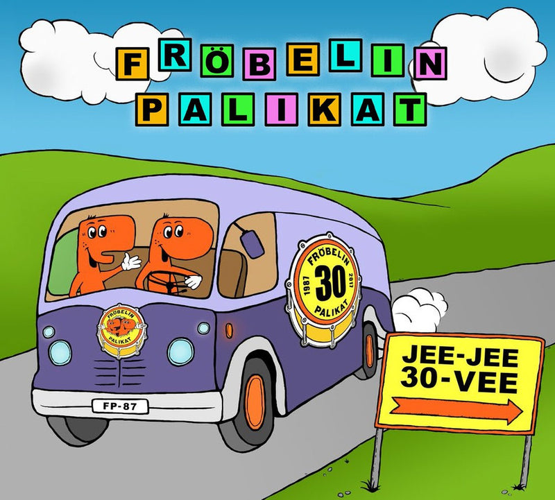 Fröbelin Palikat, Jee-jee 30-vee, Digipak CD