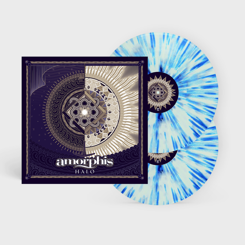Amorphis, Halo, White/Clear/Blue Splatter 2LP Vinyl