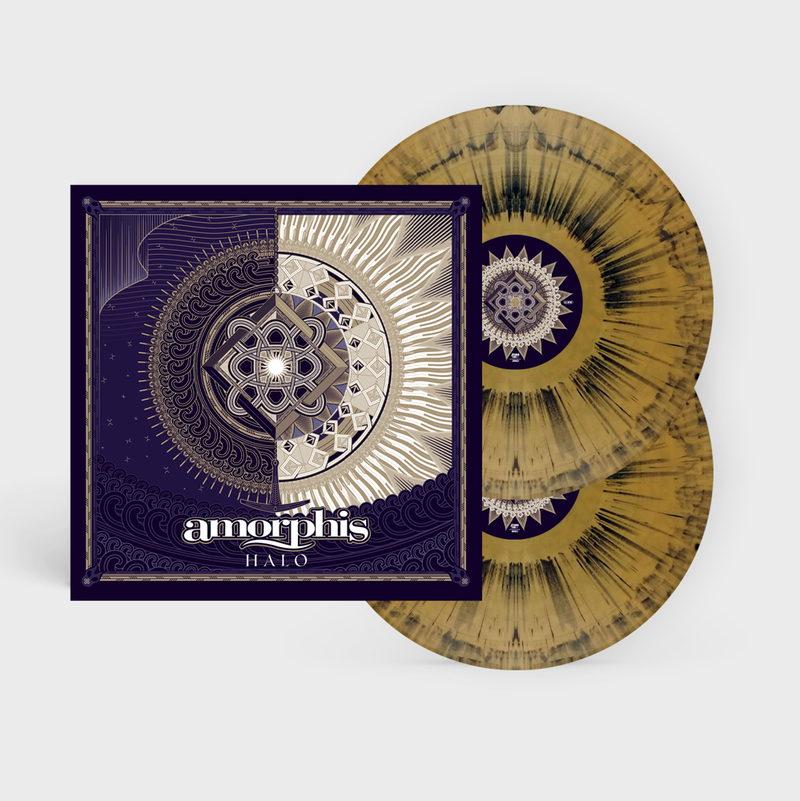 Amorphis, Halo, Gold/Blackdust Splatter 2LP Vinyl