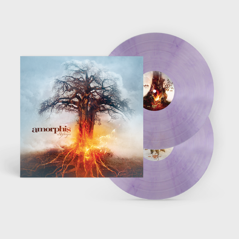 Amorphis, Skyforger, Clear / Purple Marbled 2LP Vinyl