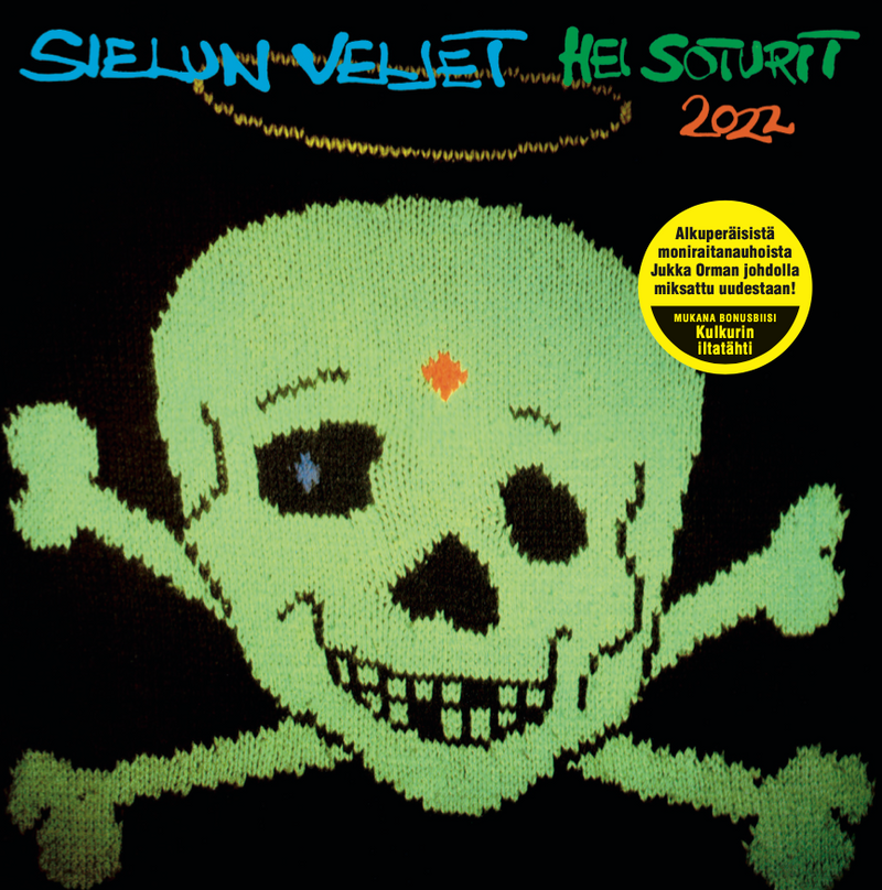 Sielun Veljet, Hei Soturit 2022, Remixed Black 1LP Vinyl