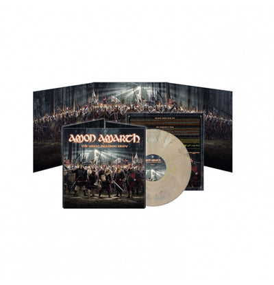 Amon Amarth, The Great Heathen Army, White Marble Vinyl
