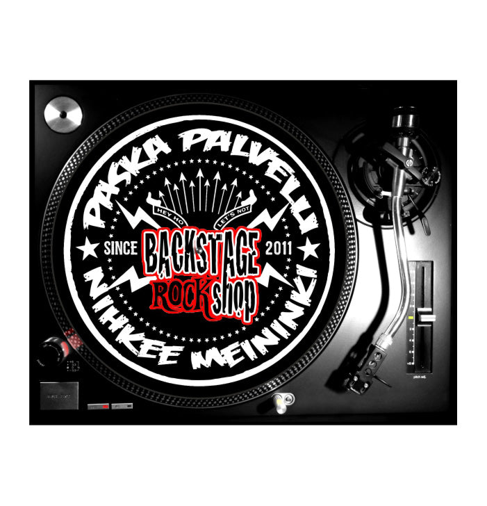 Backstage Rock Shop, Vinyl Slipmat