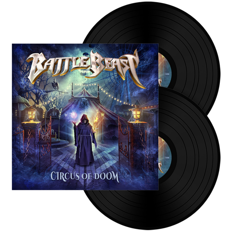 Battle Beast, Circus of Doom, Black 2LP Vinyl