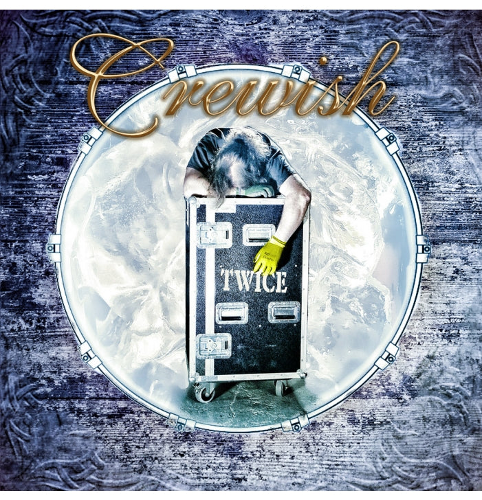 Crewish, Twice, Signed Ltd Transparent Blue Vinyl