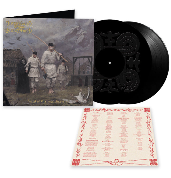 Darkwoods My Betrothed, Angel of Carnage Unleashed, Black 2LP Vinyl