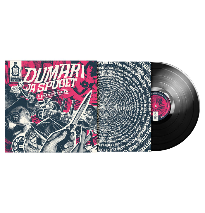 Tuomari Nurmio / Dumari ja Spuget, Usvaa putkeen, Black Vinyl