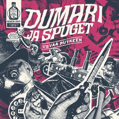 Tuomari Nurmio / Dumari ja Spuget, Usvaa putkeen, Black Vinyl