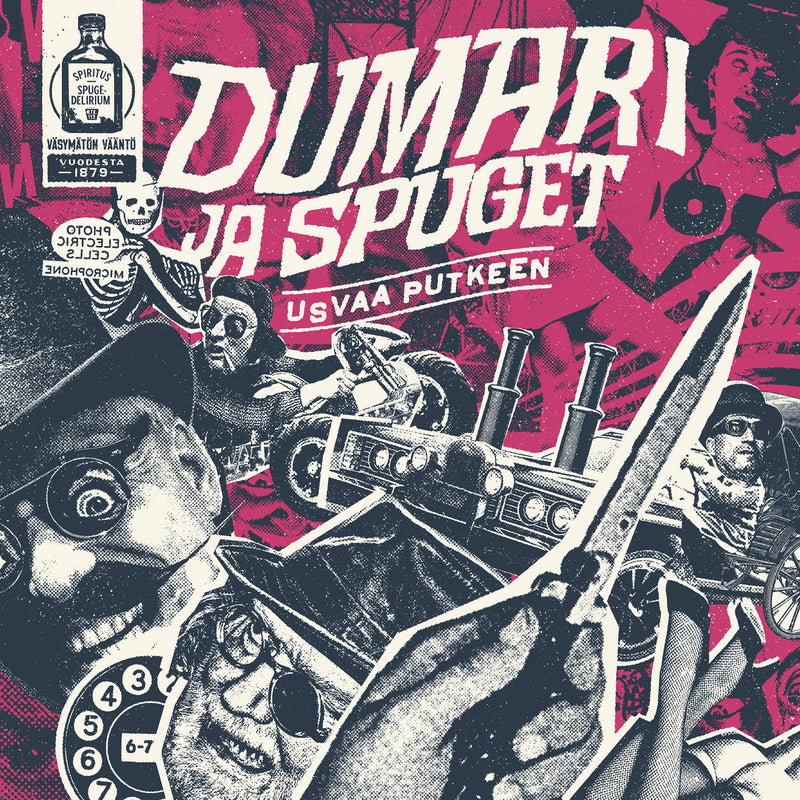 Tuomari Nurmio / Dumari ja Spuget, Usvaa putkeen, Black Vinyl