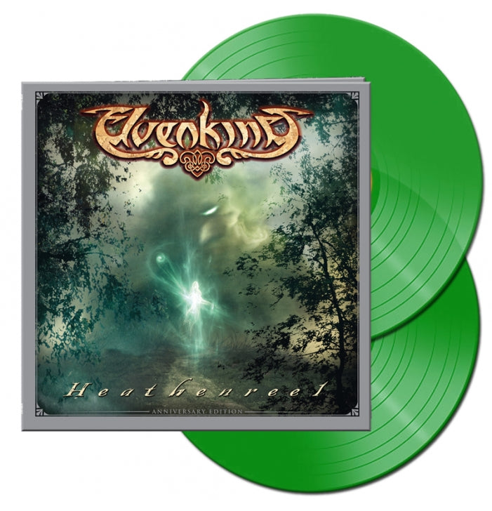 Elvenking, Heathenreel Anniversary Edition, Light Green 2LP Vinyl