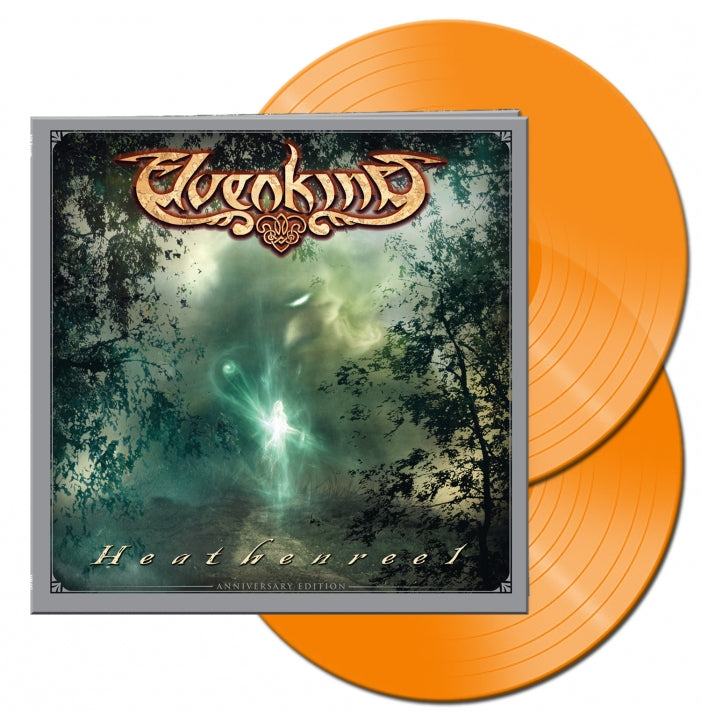 Elvenking, Heathenreel Anniversary Edition, Ltd Clear Orange 2LP Vinyl