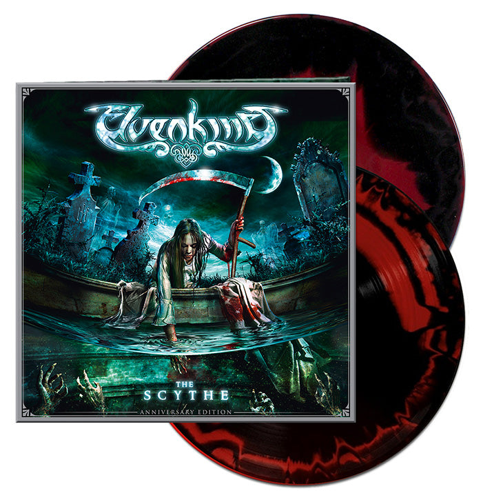 Elvenking, The Scythe, Ltd Black & Red Colourcircle 2LP Vinyl