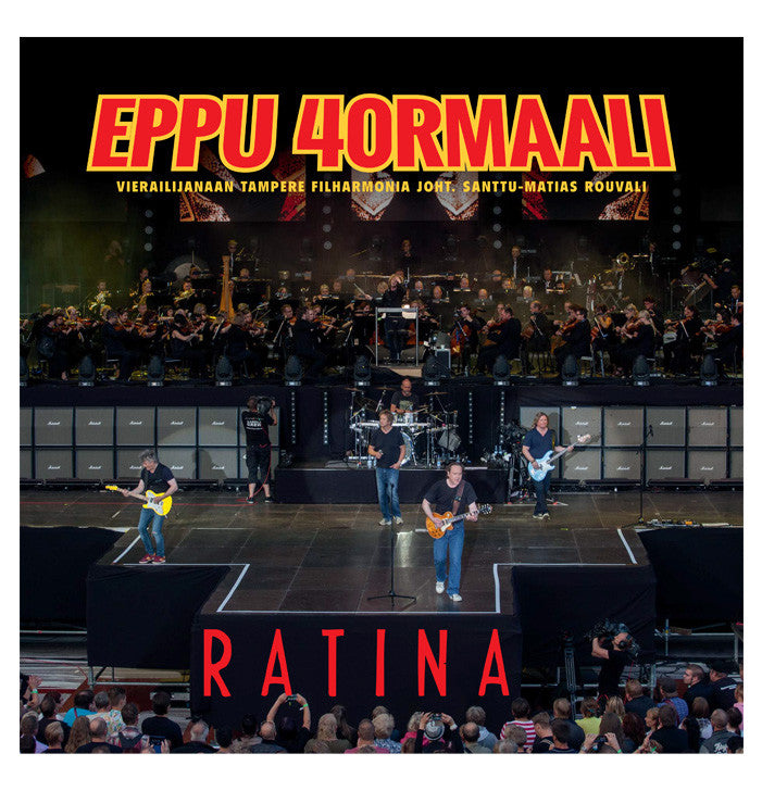 Eppu Normaali, Ratina, Black 2LP Vinyl + 3CD