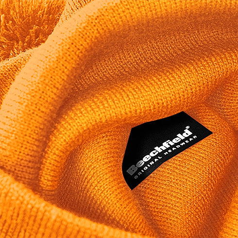 Fröbelin Palikat, Orange Bobble Beanie