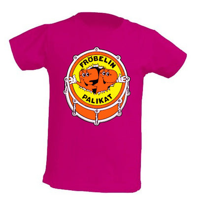 Fröbelin Palikat, Rumpu, Fuchsia Kids T-Shirt