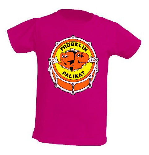 Fröbelin Palikat, Rumpu, Fuchsia Kids T-Shirt