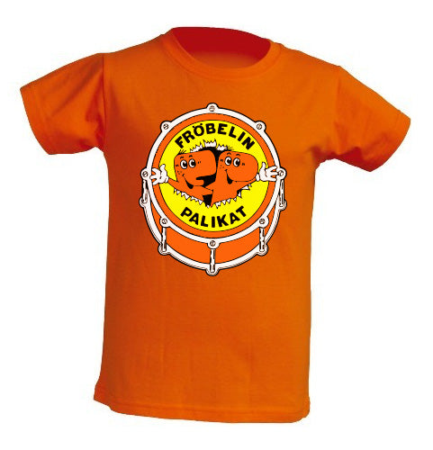 Fröbelin Palikat, Rumpu, Orange Kids T-Shirt