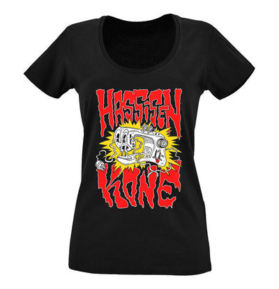 Hassisen Kone, Ompelukone, Black Women's T-Shirt