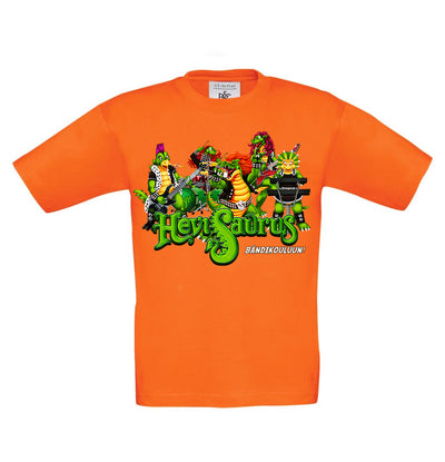 Hevisaurus, Bändikouluun!, Orange Kids T-Shirt
