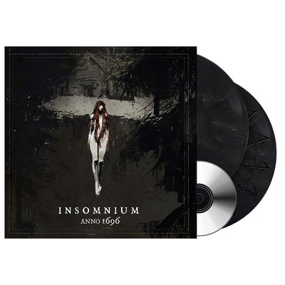 Insomnium, Anno 1696, Ltd Black / White Marbled 2LP Vinyl + CD
