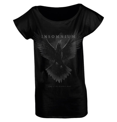Insomnium, The Blackest Bird, Women's Long Kimono T-Shirt