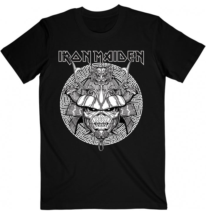 Iron Maiden, Samurai Graphic White, T-Shirt