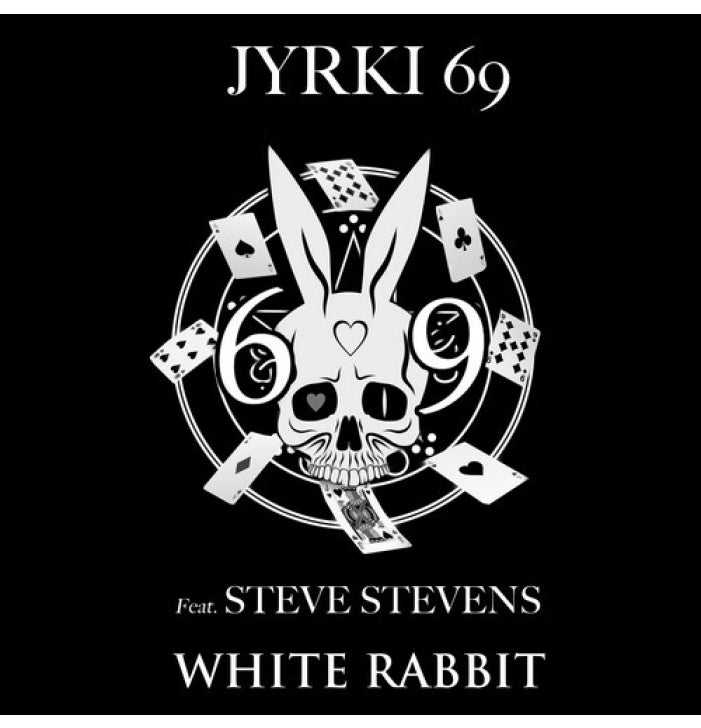 Jyrki 69, White Rabbit, Ltd 7" Splatter Vinyl Single